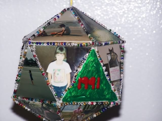 1991 photo ornament