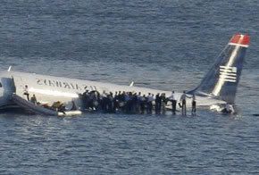 plane crashed in Hudson