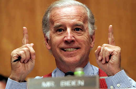 Senator Joe Biden - now