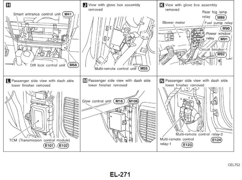 Nissan patrol sub tank wiring diagram #9