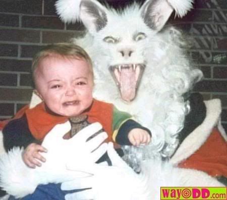 evil easter bunnies pictures. funny easter bunny pics. pics