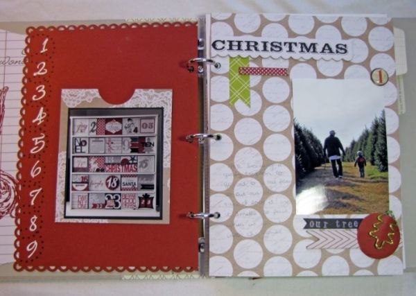 December Daily Album Ideas December Daily Day 1