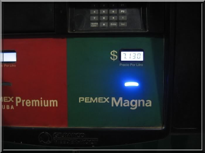 Pemex, Benzinpreis Mexiko