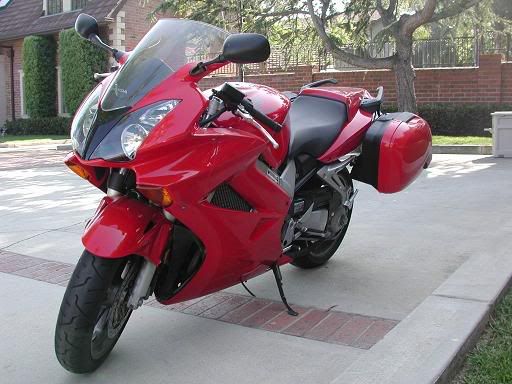 2004 Honda vfr hardbags #3