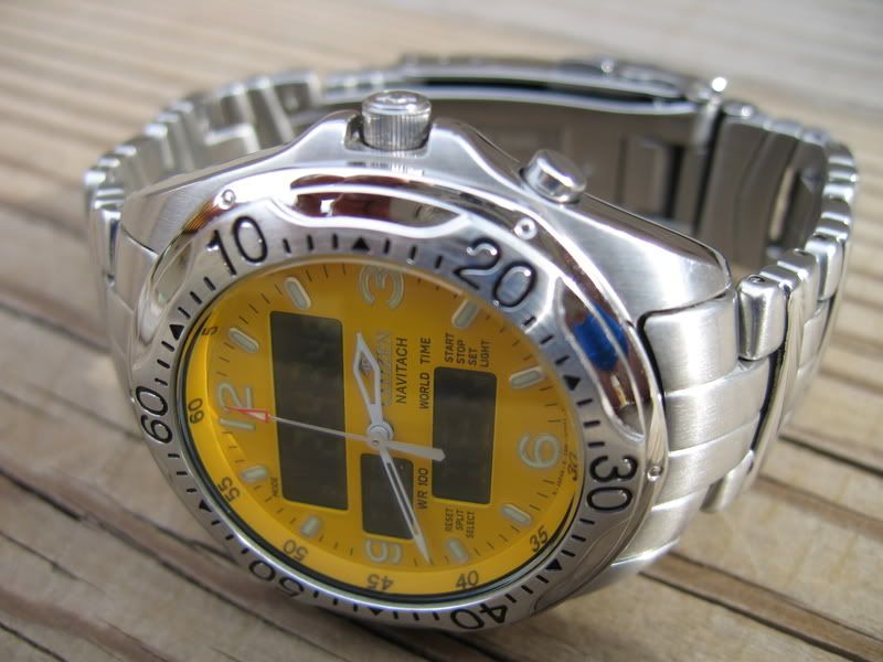 citizen promaster yellow dial