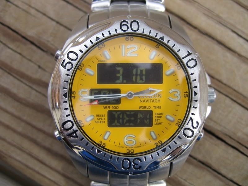 citizen promaster yellow dial