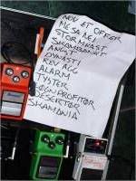 The setlist - and again, no "Angst".