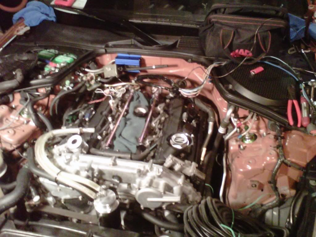 DIY Wire Tuck - MY350Z.COM - Nissan 350Z and 370Z Forum ... 350z throttle body harness and wire 