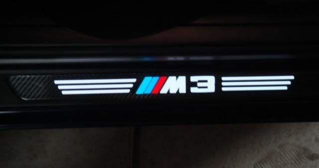 Bmw e36 m3 illuminated door sills #2