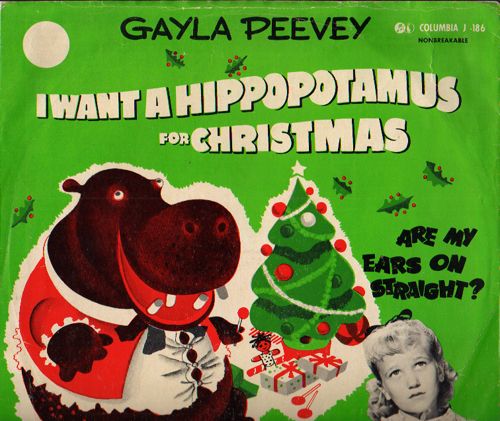 Gayla Peevey I Want A Hippopotamus for Christmas