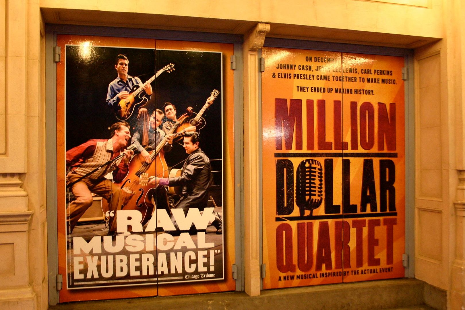 million dollar quartet,levi kreis,broadway