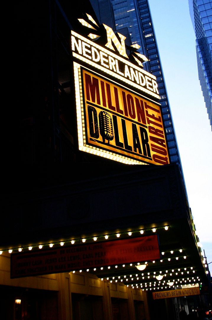 million dollar quartet,levi kreis,broadway