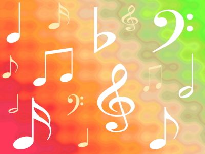 blogging,musical notes