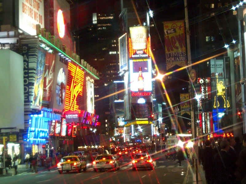 Lights of Broadway NYC