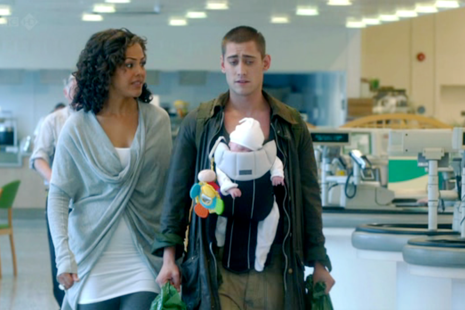 damien molony, lenora crichlow and michael socha.