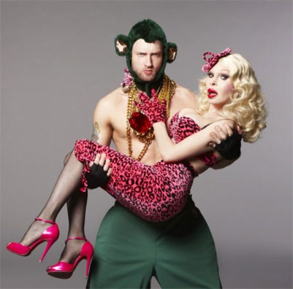 Cazwell & Amanda Lepore