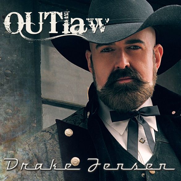 Drake Jensen - OUTlaw album cover photo DrakeJensenOUTlawCOVER_zpsa36dc187.jpg