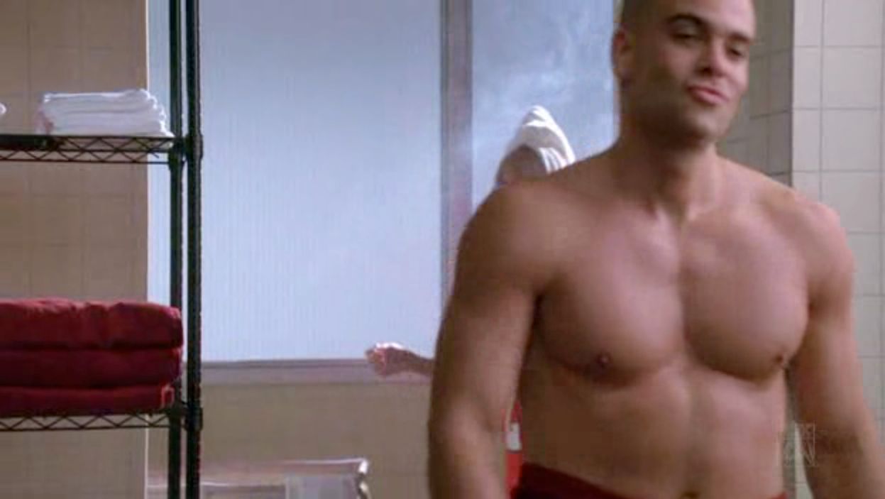 glee,puck,mark salling