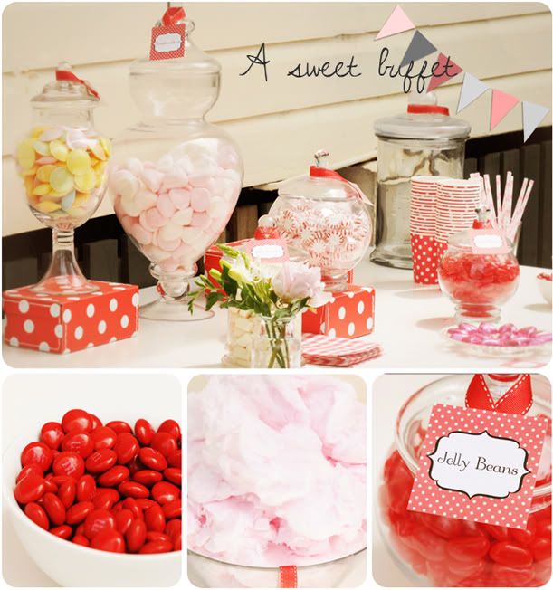 Sweet and candy buffet