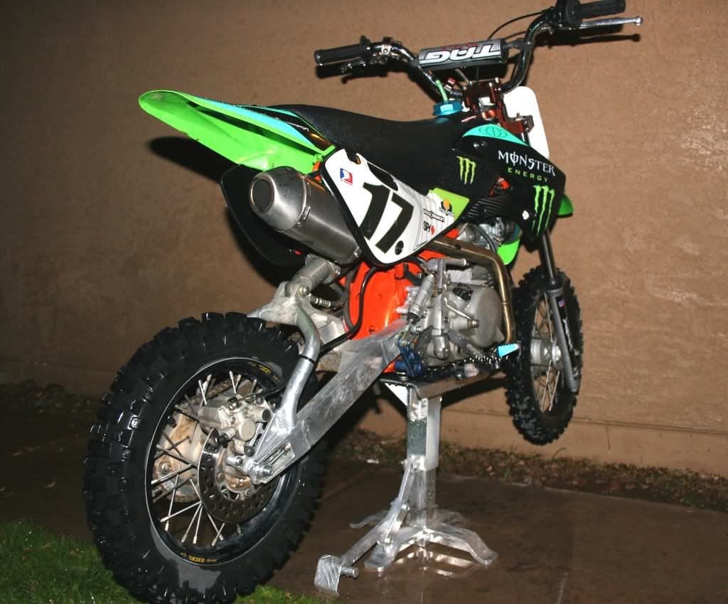 SICKKKK Race ready KLX110 FULL MOD