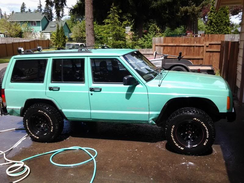 Jeep cherokee turquoise #4