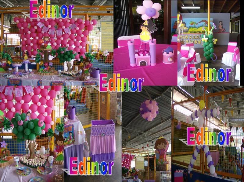 Decoración de Dora la exploradora
