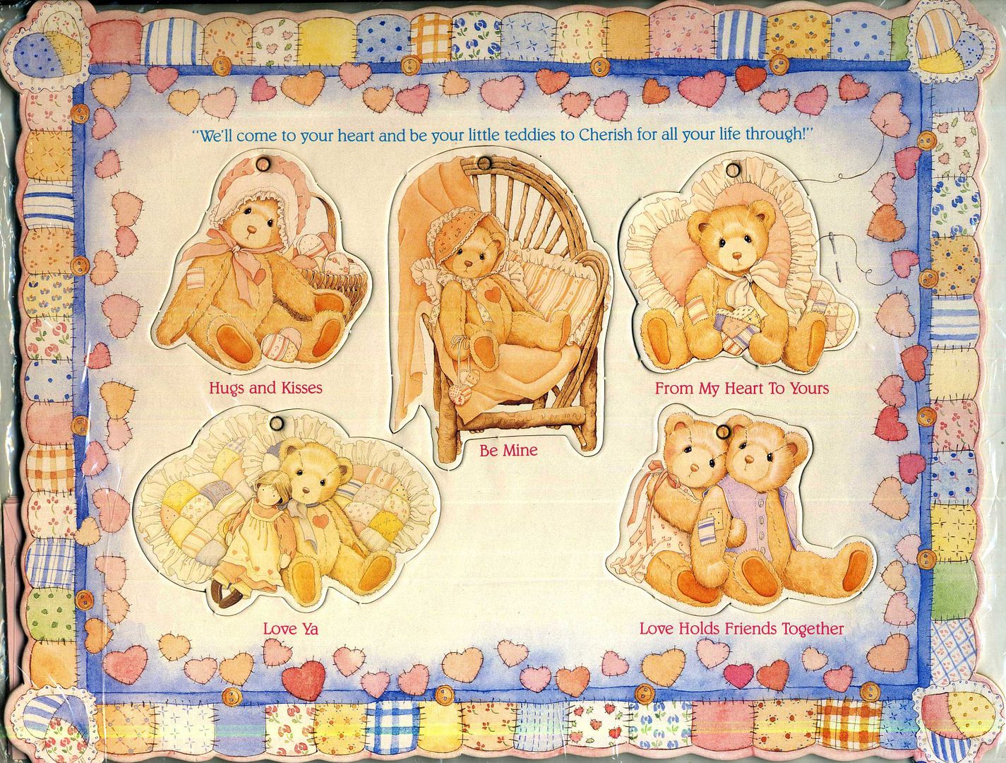 Cherished Teddies Beary Special Greetings with Envelopes
