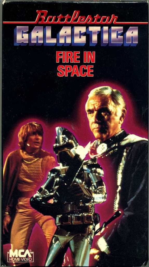 Battlestar Galactica:Fire in Space [VHS]