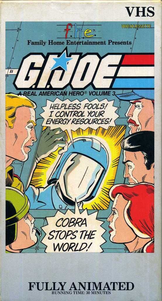 G.I. Joe: Cobra Stops the World VHS (A Real American Hero Volume 3)