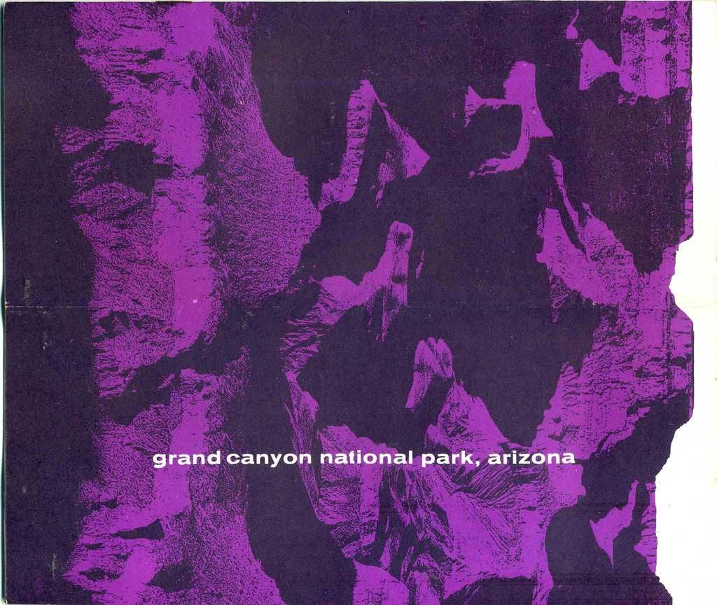 Grand Canyon National Park, Arizona Map and Brochure