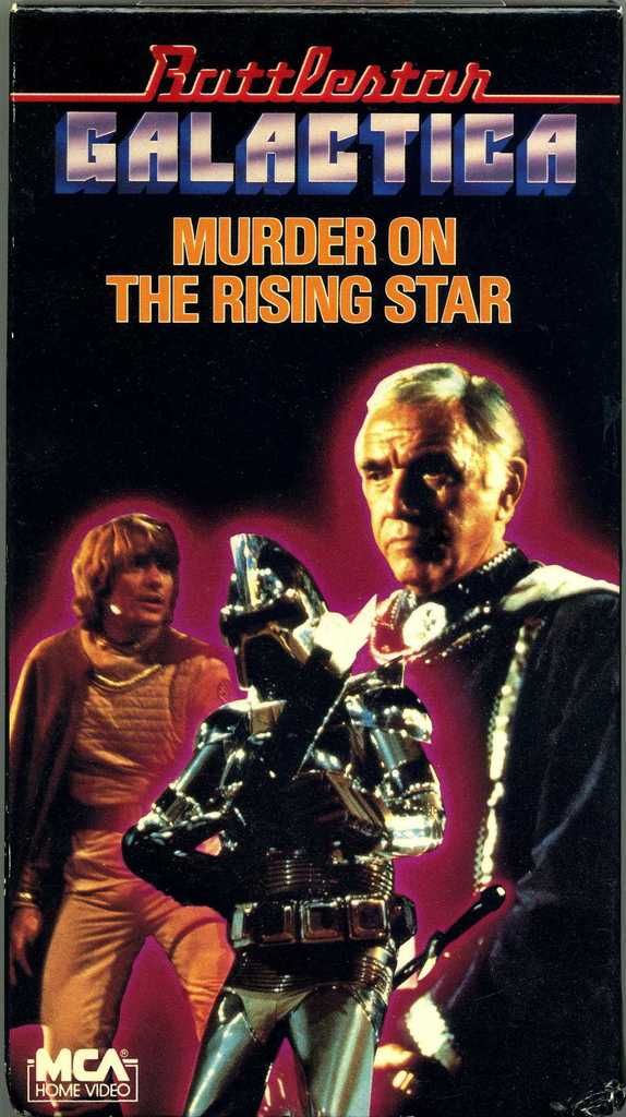 Battlestar Galactica: Murder on the Rising Star [VHS]