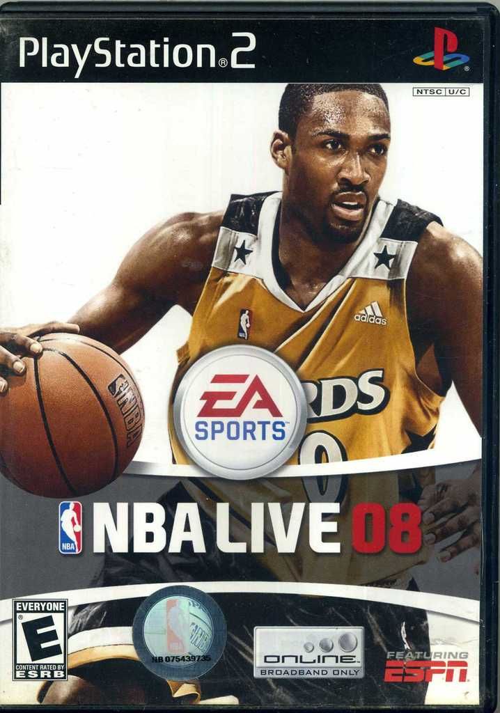 NBA Live 08 - PlayStation 2