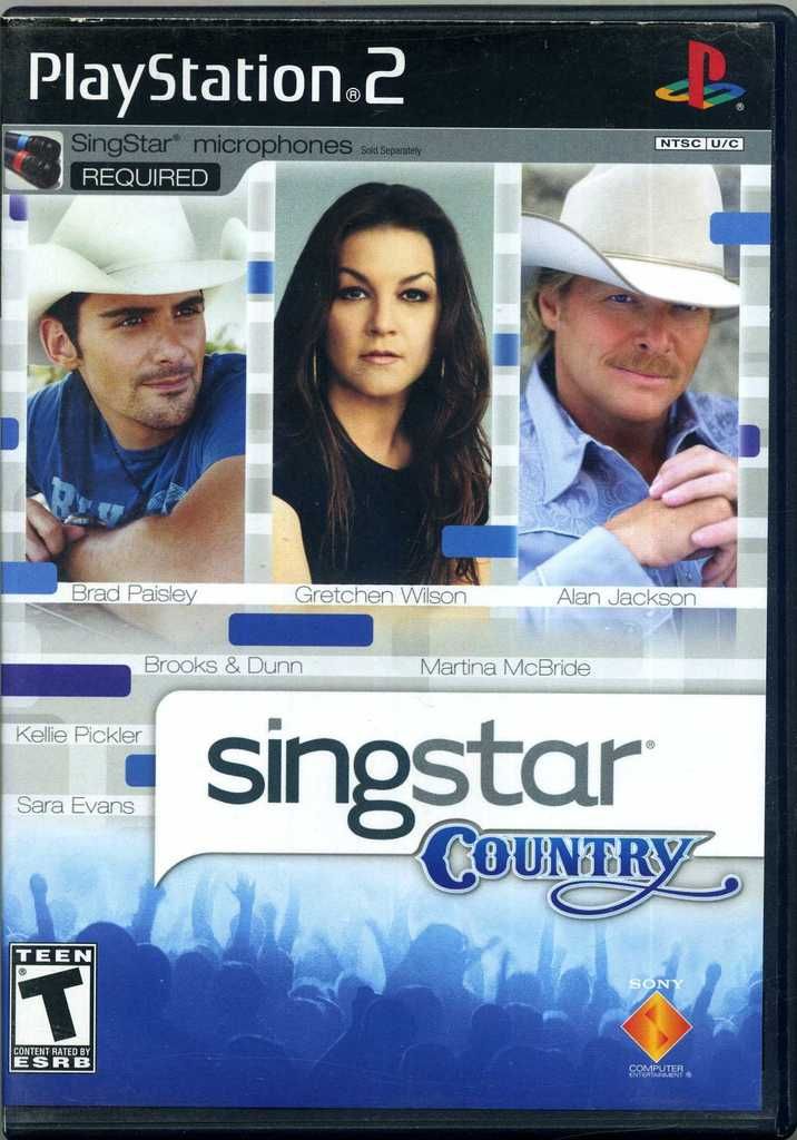 SingStar Country Stand Alone - PlayStation 2