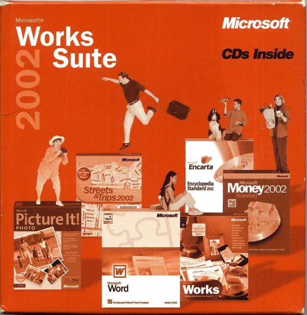 Microsoft Works Suite 2002 [OLD VERSION]