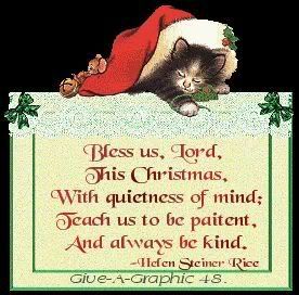 Merrychristmasprayer.jpg merry christmas kitty poem image by cwalker727