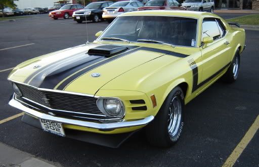 1970 mustang boss. Yellow 1970 Ford Mustang Boss