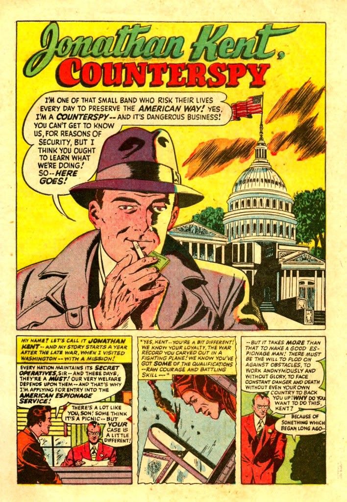 Sky and Counterspy 01 - Jonathan Kent - Page 01