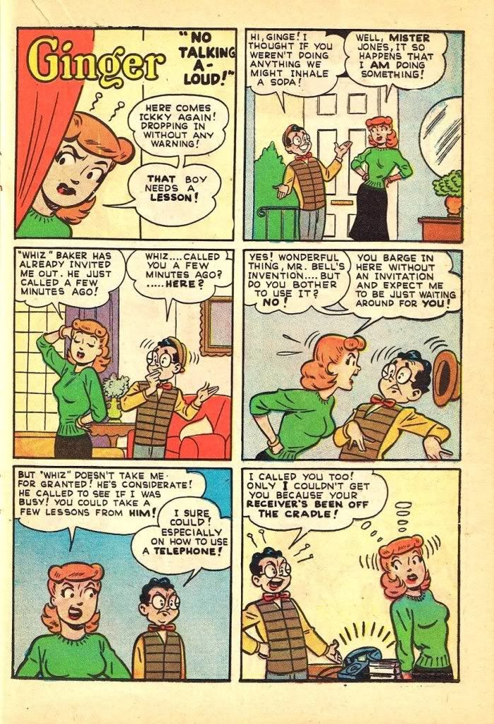 Ginger 06 - No Talking - Gag Page