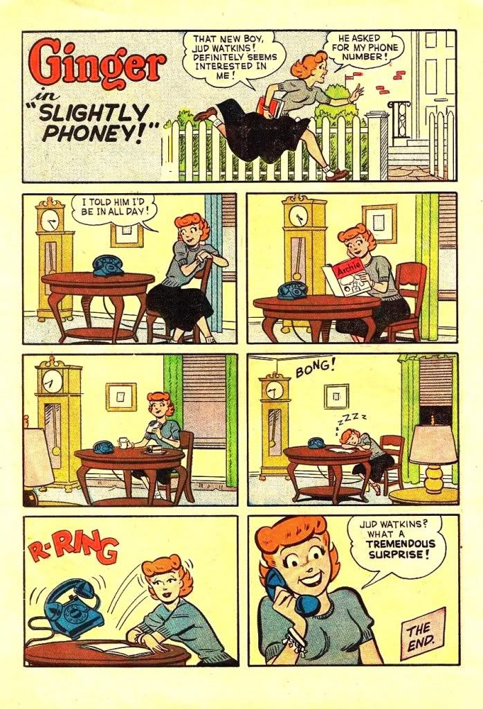 Ginger 10 - Phoney - Gag page