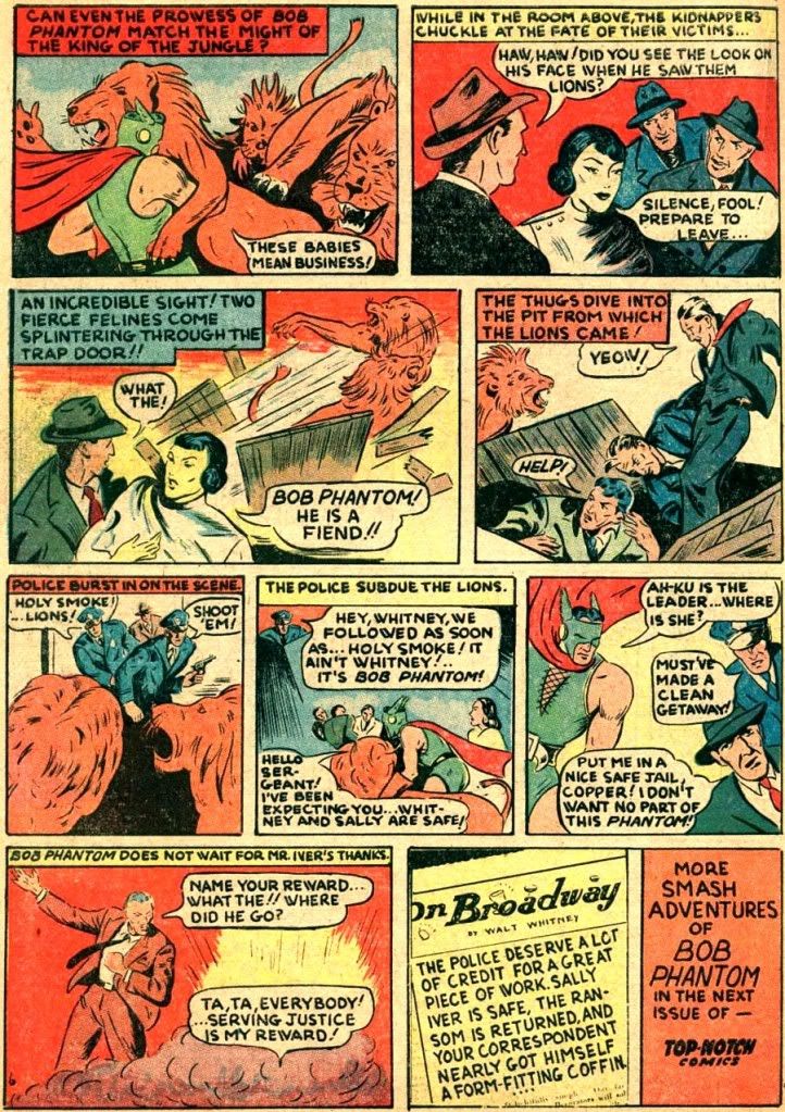 Top-Notch Comics 05 - Bob Phantom - Page 6