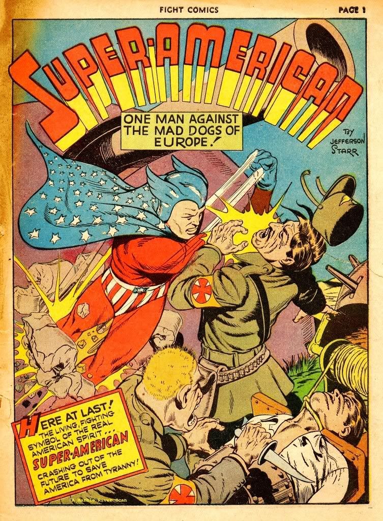 Fight Comics 15 - Super-American - Page 1