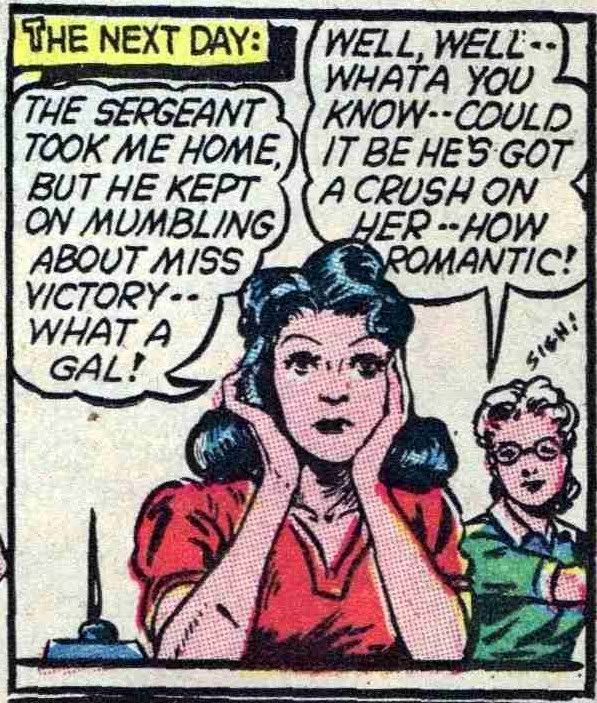 Captain Aero Comics - Miss Victory - Header