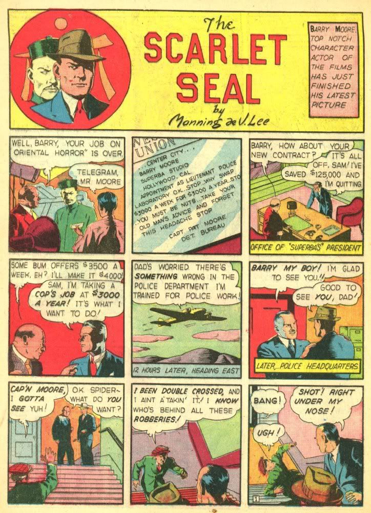 Smash Comics 16 - Scarlet Seal - Page 1