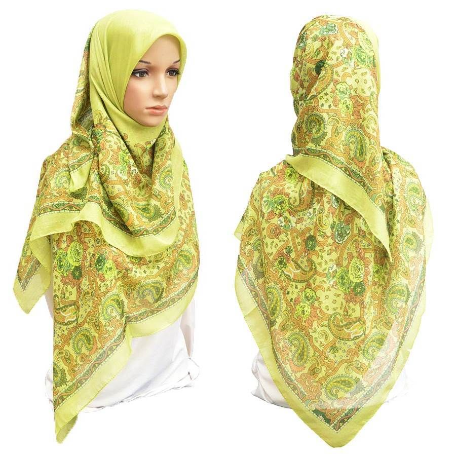 polycotton paisley print turkey square scarf jilbab syar i abaya ebay polycotton paisley print turkey square scarf jilbab syar i abaya ebay