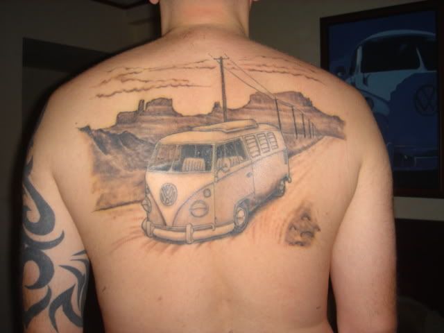 Does anyone have VW related tattoo's I was thinking about just getting the