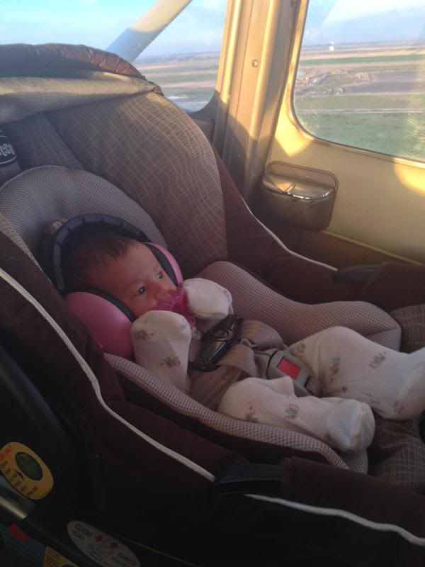 Taking 8 month old baby on first flight Backcountry Pilot