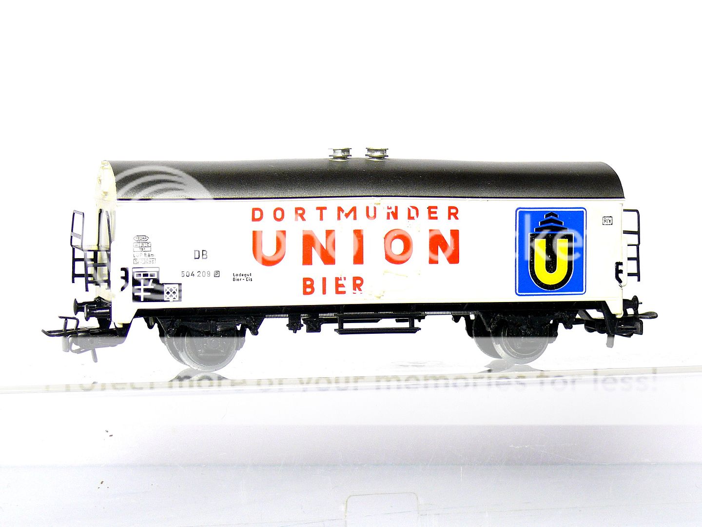 Märklin 4634 Bierwagen DORTMUNDER UNION BIER der DB OVP