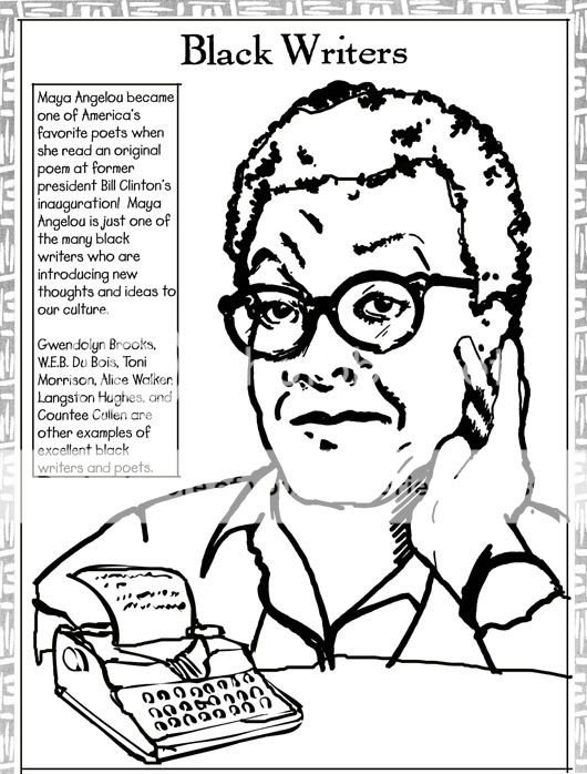 Black History Month Coloring Pages 9