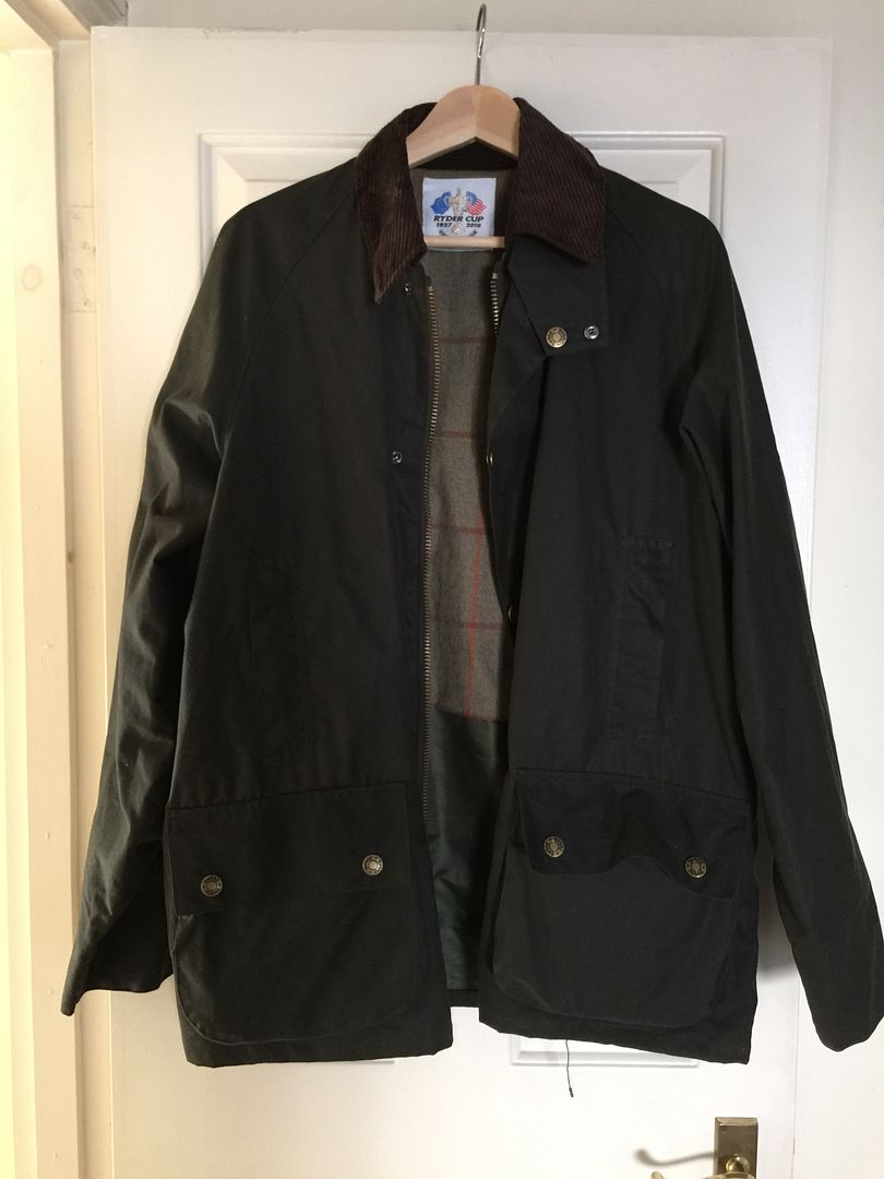 VRM: Rolex waxed (Barbour style) Jacket, new with tags. Large