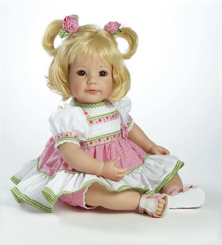 New in Box Adora Polka Dot Rose Doll 20  